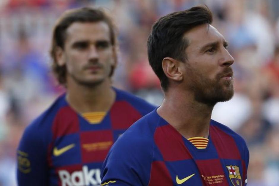 Lionel Messi ignoró el saludo de Antoine Griezmann lo que provocó algunas críticas. (Foto: L'Équipe)