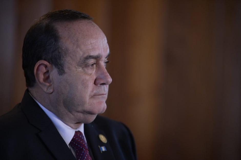 El presidente electo Alejandro Gimmattei aseguró que viajará la próxima semana a Washington y a México. (Foto: Wilder López/Soy502)