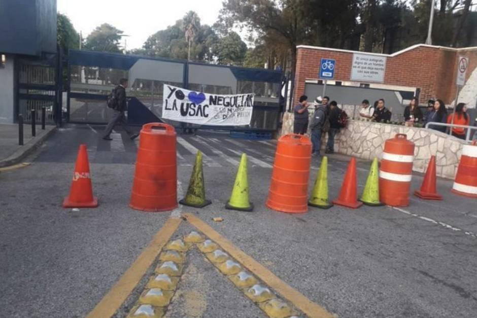 Las instalaciones de la Universidad de San Carlos están tomadas desde el 31 de julio. (Foto: Archivo/Soy502)