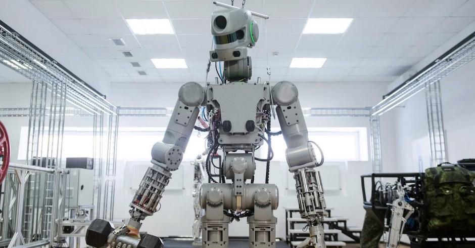 Fyodor, un robot humanoide llevará suministros a bordo. (Foto: Youtube)