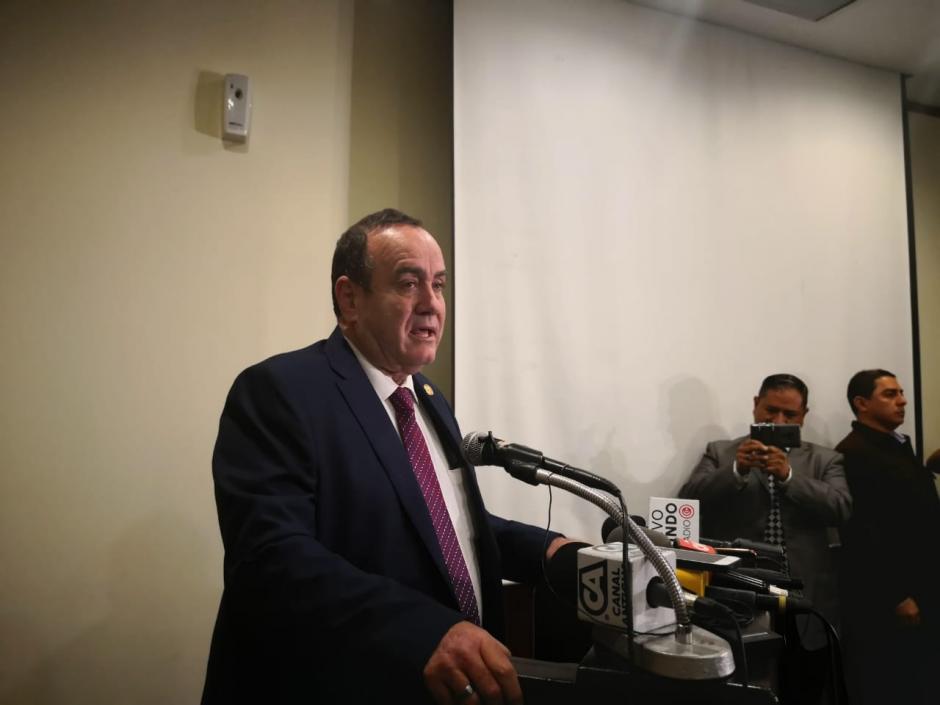 Giammattei estuvo de visita en Estados Unidos la semana pasada. (Foto: José Miguel Castañeda/Soy502)