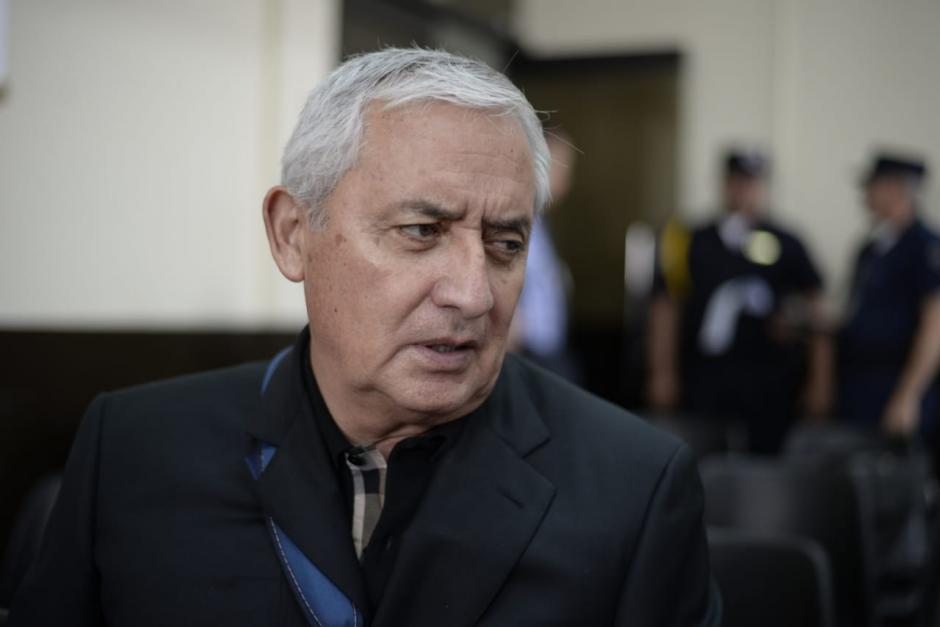 Otto Pérez Molina habló sobre la residencia que utilizó y por la cual le acusan en este nuevo caso del MP y la CICIG. (Foto: Wilder López/Soy502)