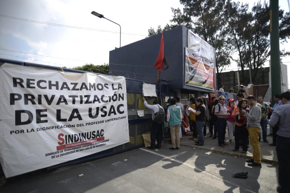 La Usac se mantendrá cerrada por tiempo indefinido. (Foto: Wilder López/Soy502)