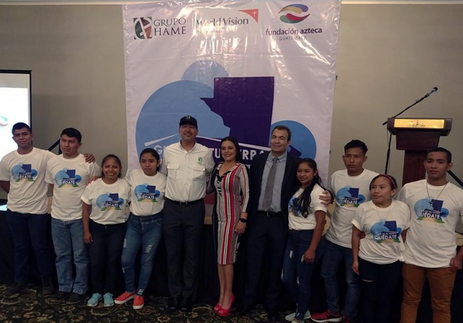 World Vision, Grupo Hame y Fundación Azteca Guatemala se unieron en el proyecto, que da oportunidades a jóvenes de San Marcos y Quetzaltenango. (Foto: Soy502)