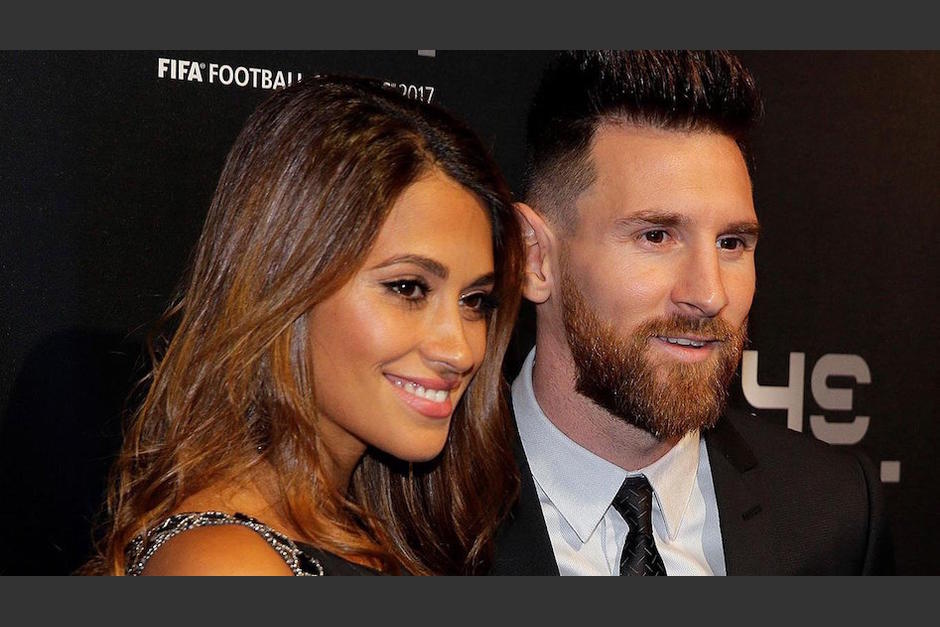 Antonella Roccuzzo y Lionel Messi acudieron a la gala. (Foto: Minutoneuquen) 