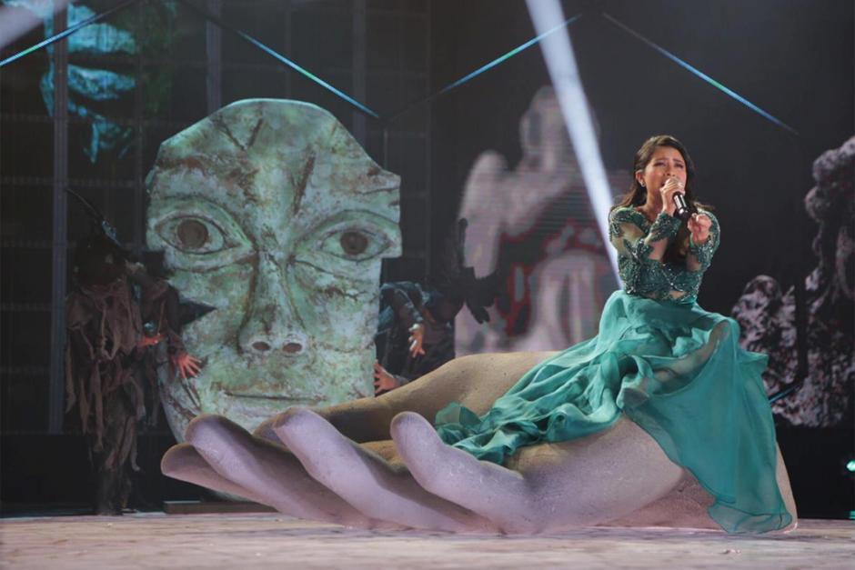 Paola Chuc se deshizo de todos sus temores y realizó una presentación magistral. (Foto: La Academia)