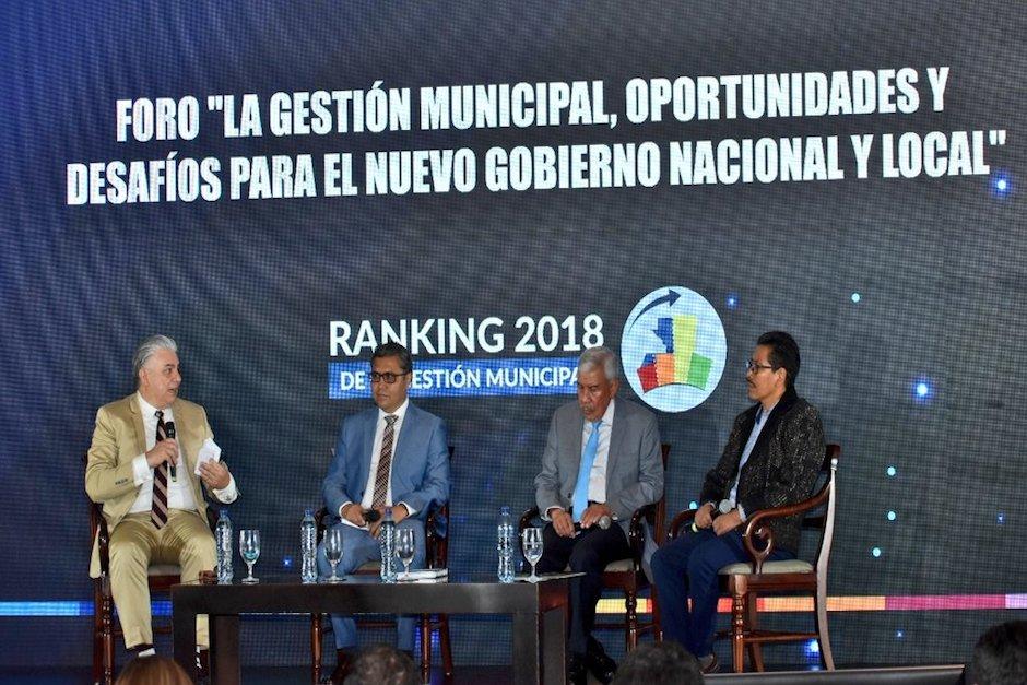 Miguel Ángel Moir señaló que las municipalidades con más baja calificación coinciden con las que tienen menos presupuesto (Foto: Segeplan)