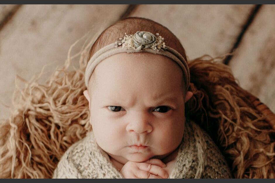 Las fotos de esta recién nacida están causando sensación en redes. (Foto: Justine Thy Photography)