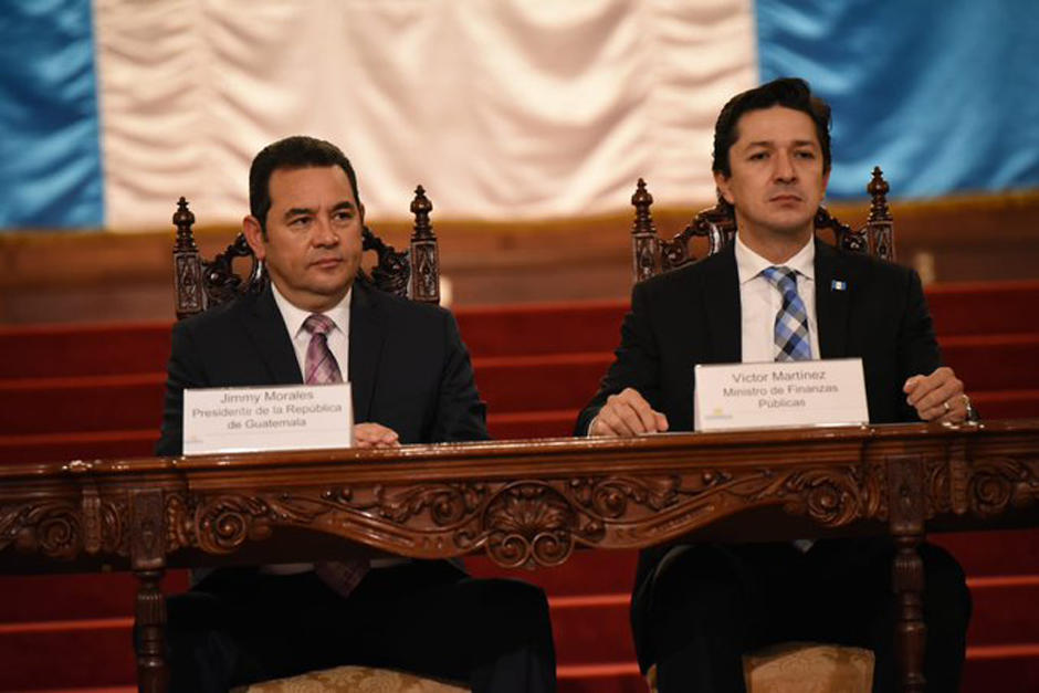 El presidente, Jimmy Morales, recibió este día una certificación ISO. (Foto: AGN)