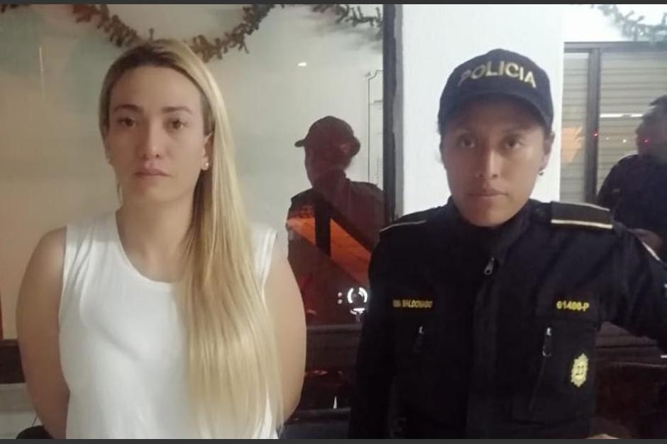 La sobrina de Marllory Chacón fue capturada este 13 de diciembre. (Foto: cortesía) 