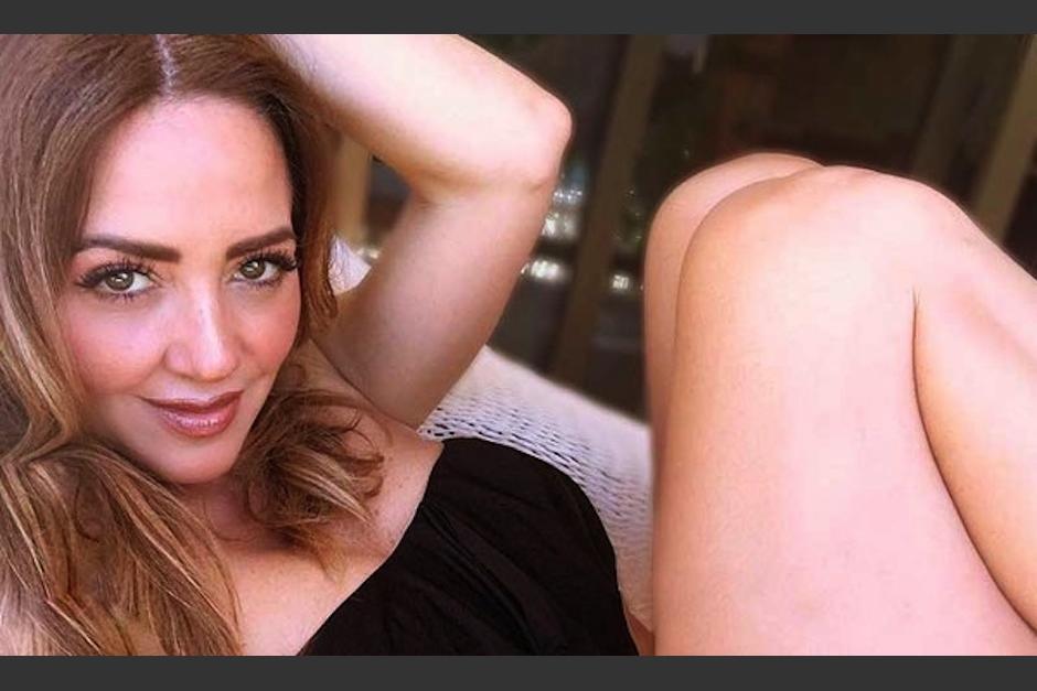 Andrea Legarreta agradeción a sus seguidores con una sensual foto. (Foto: Instagram) 
