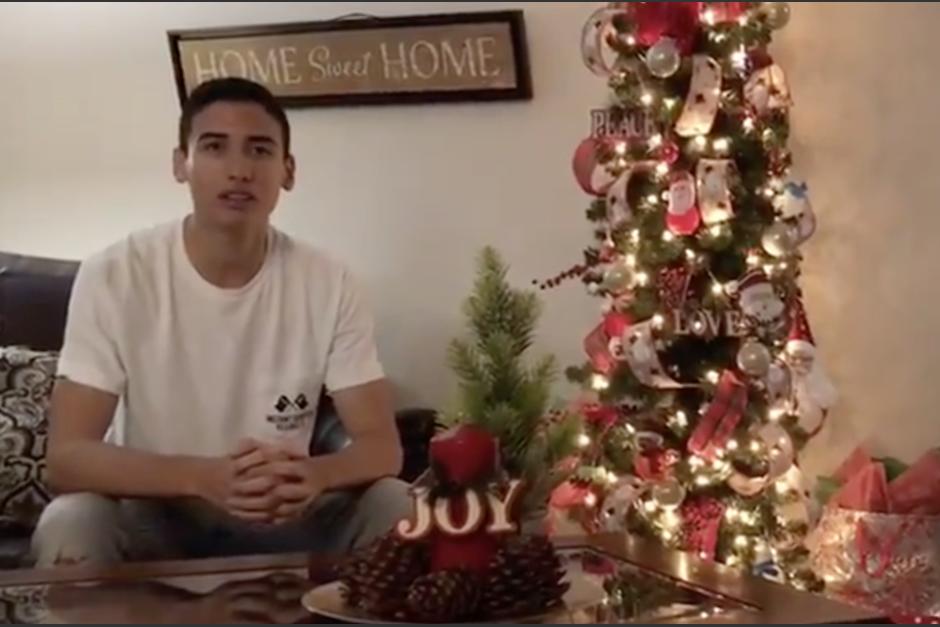 Allen Yanes envía un saludo a la afición Crema. (Foto: Twitter)