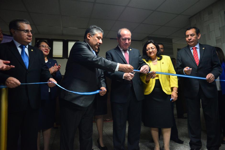 Se inauguraron los nuevos juzgados y tribunal de Mayor Riesgo E. (Foto: Jesús Alfonso/Soy502) 