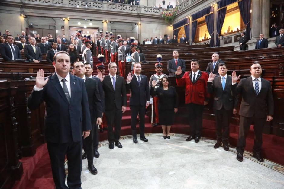 Varios de los miembros de la Junta Directiva 2018 repetirán este año en sus puestos. (Foto: Congreso)