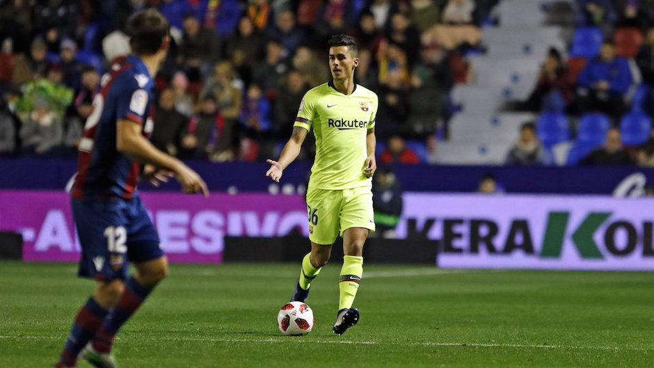 "Chumi" jugó 58 minutos ante el Levante, en el partido de ida de los octavos de final. (Foto: Barcelona)