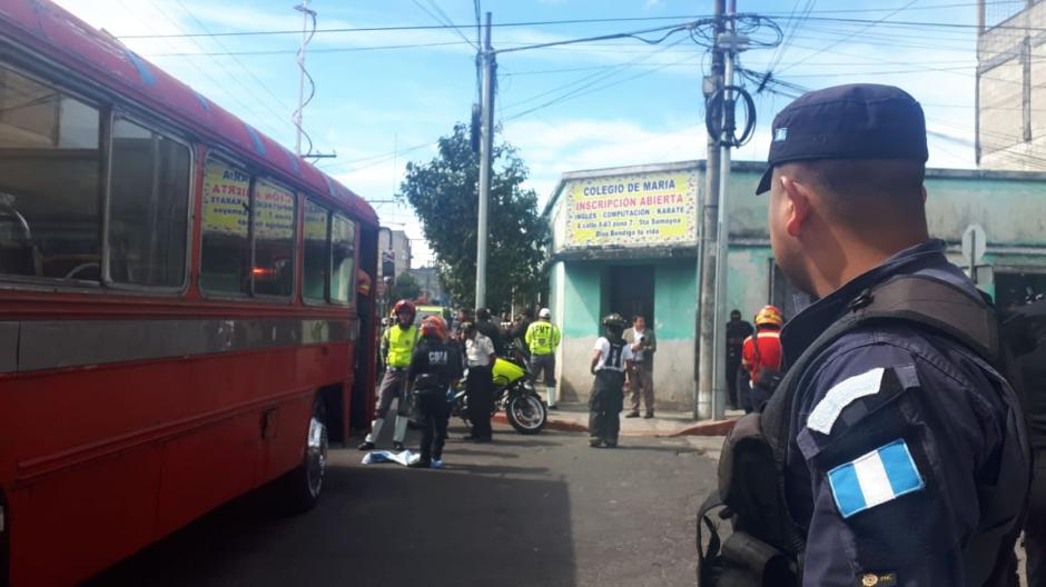 Se sabe que una mujer lanzó una granada en el bus ruta 32. (Foto: Amilcar Montejo/PMT) 