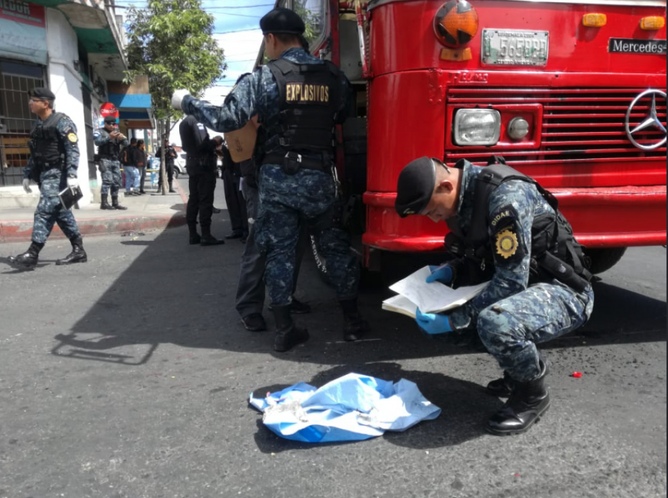 El atentado al bus de la ruta 32 ocurrió este lunes 21 de enero de 2019. (Foto: PNC) 