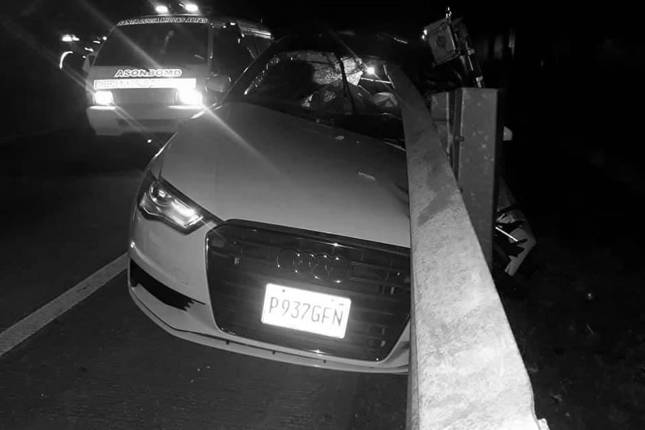 El accidente dejó un hombre fallecido. (Foto: Bomberos Municipales Departamentales) 