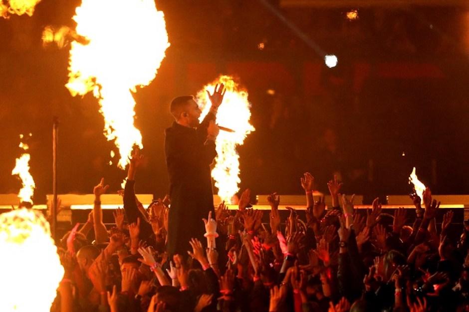 Así se vivió el medio tiempo. (Foto: Sports)