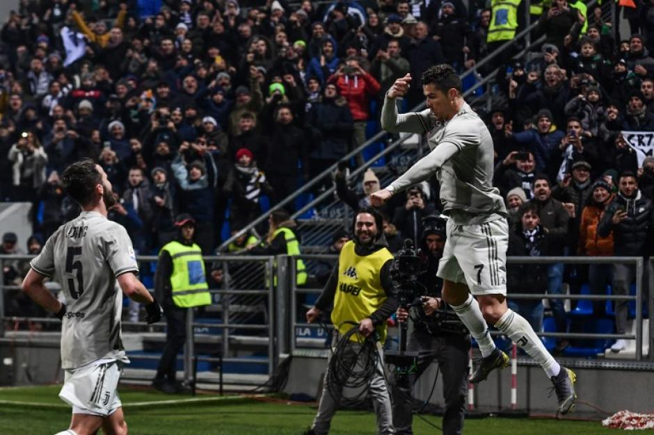 El delantero portugués sigue haciendo goles en el fútbol italiano. (Foto: AFP)