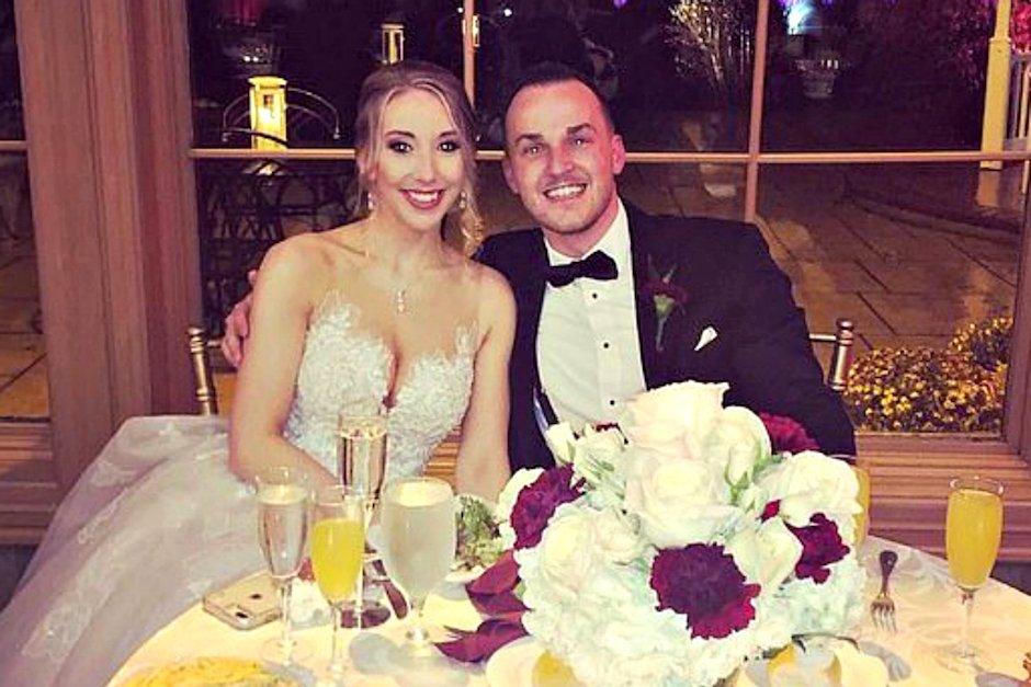 Matthew Aimers celebró su boda en noviembre, pero el día de la fiesta terminó siendo arrestado (Foto: Facebook)