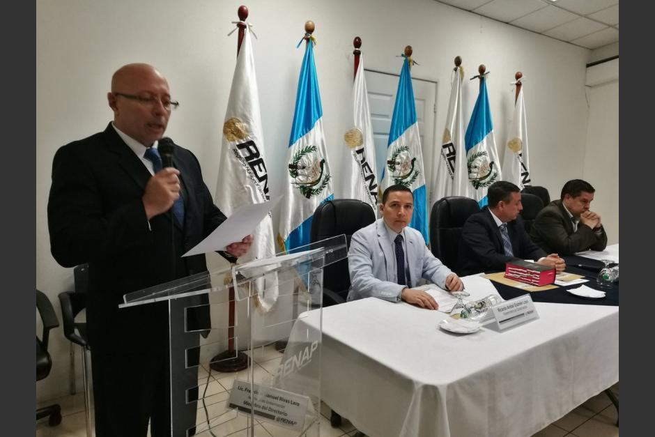 Enrique Alonzo fue juramentado en julio del 2017 como director del Renap. (Foto: Archivo/Soy502) 