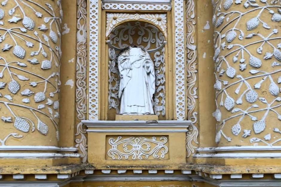 La Merced Antigua Guatemala denunció en su página de Facebook que fueron víctimas del vandalismo (Foto: La Merced de La Antigua)