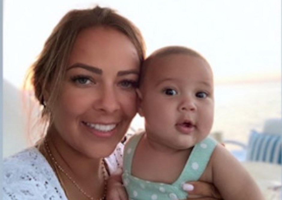 Andrea Salas y Keylor Navas compartieron fotos de su bebé Thiago. (Foto: Instagram)