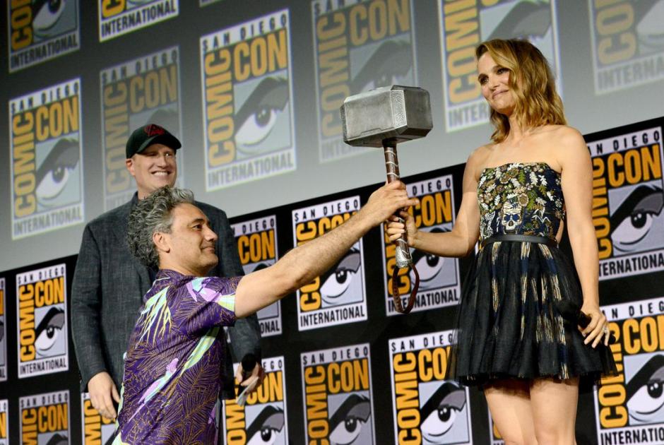 La participación de la ganadora del Oscar fue anunciada en la feria Comic Con, donde recibió el famoso martillo del superhéroe. (Foto: Cnet.com) 