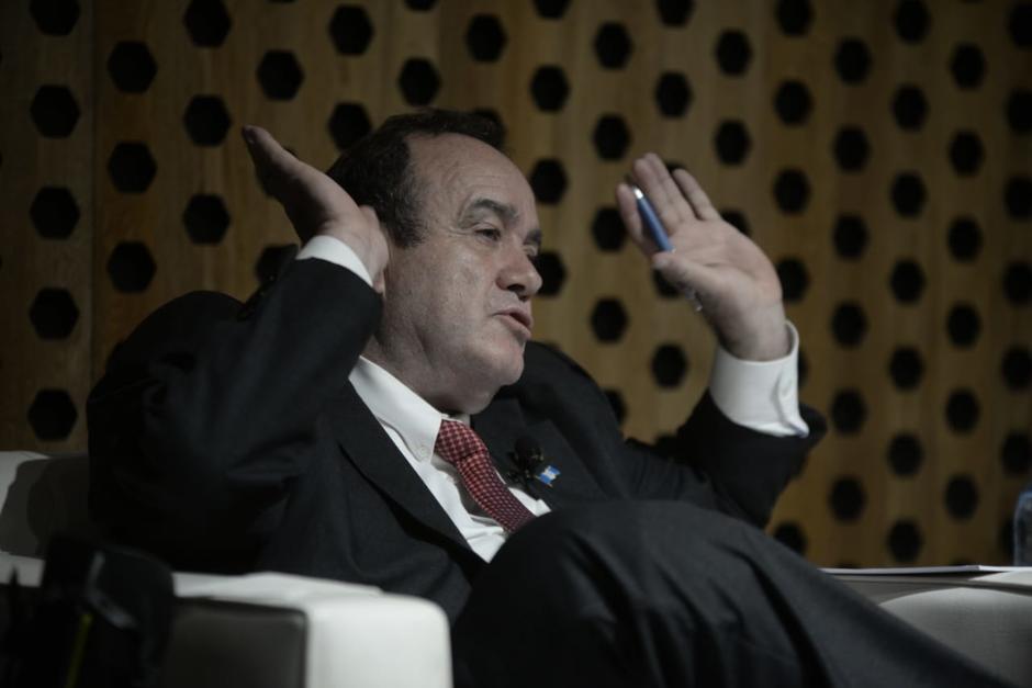 Giammattei señaló que Sandra Torres le ha copiado varias de sus propuestas. (Foto: Wilder López/Soy502)