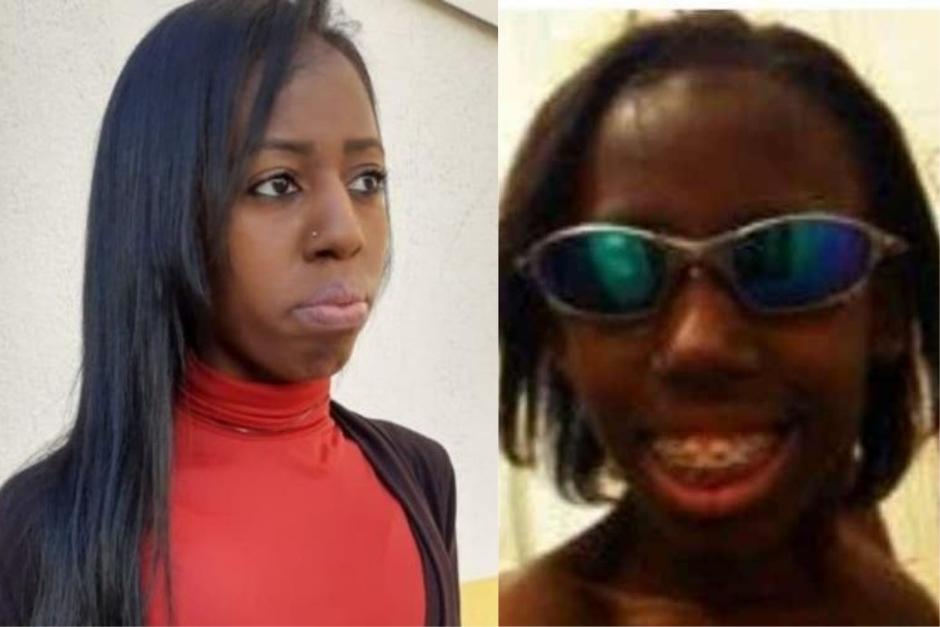 Débora hoy y la imagen que volvieron Meme. (Fotos:Redes sociales)