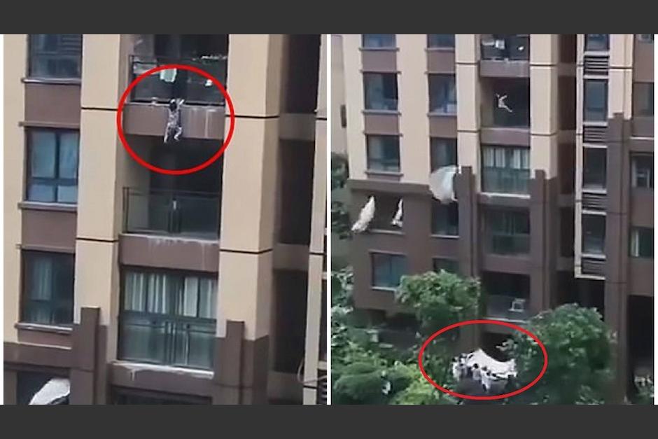 Según los medios locales, el niño se había quedado solo en el apartamento (Foto: López Dóriga) 