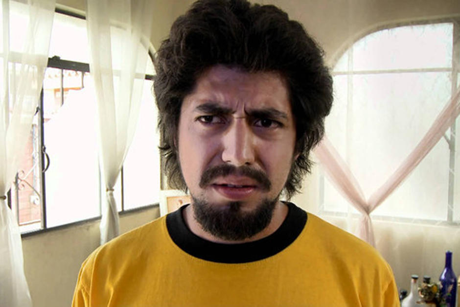 Domingo Lemus quien interpretó a Joel en la película guatemalteca "Puro Mula". (Foto: captura pantalla) 