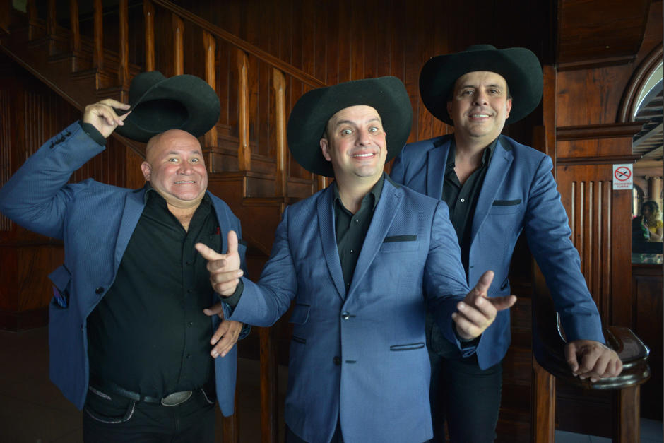 Rul, Teco y Ron, forman “Los Tres Huitecos”. (Foto: Jesús Alfonso/Soy 502)