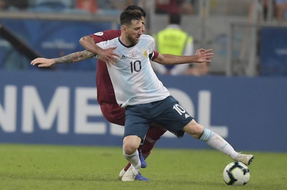 La Argentina de Leo Messi se enfrentará ante la peligrosa Venezuela. (Foto: AFP)