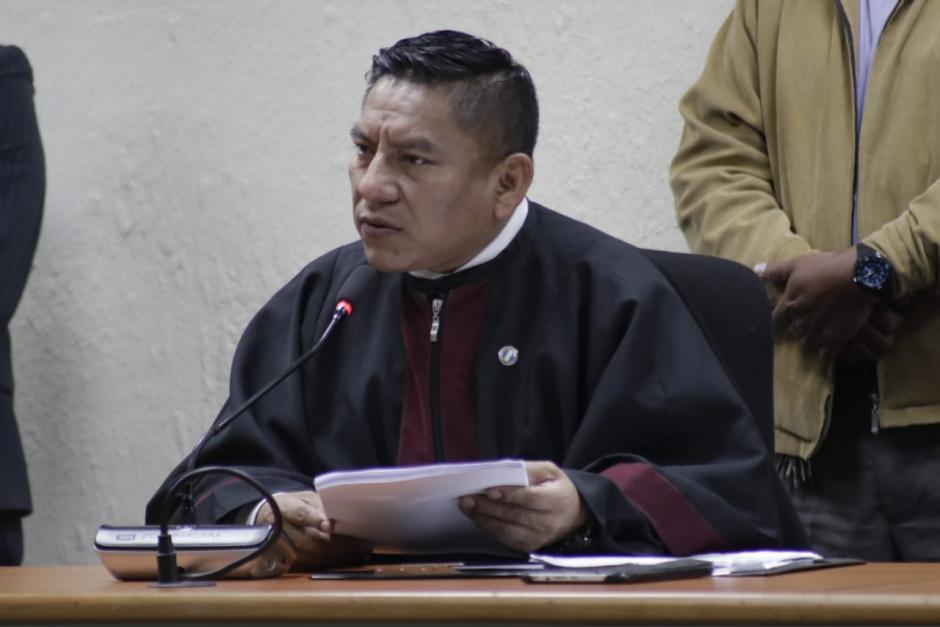 El juez Pablo Xitumul fue quien condenó a Roxana Baldetti. (Foto: archivo/soy502)