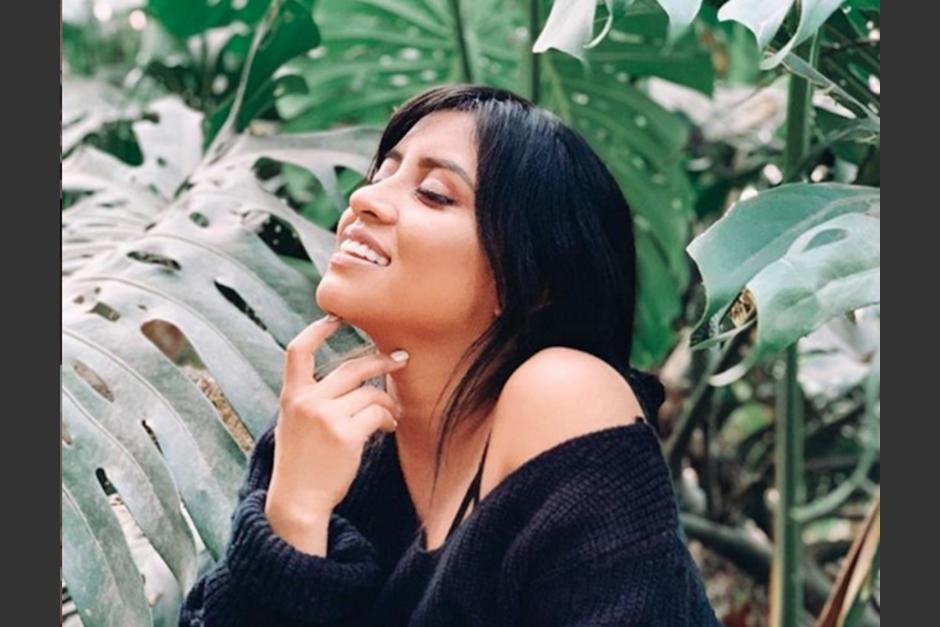 Paola ya ensayó para interpretar el himno en el Estadio Nacional Doroteo Guamuch Flores. (Foto: Instagram) 