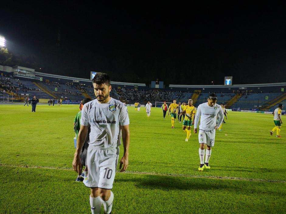 El bicampeón Guastatoya sigue en la pelea por el título, luego de eliminar a Comunicaciones. (Foto: Luis Barrios/Soy502)