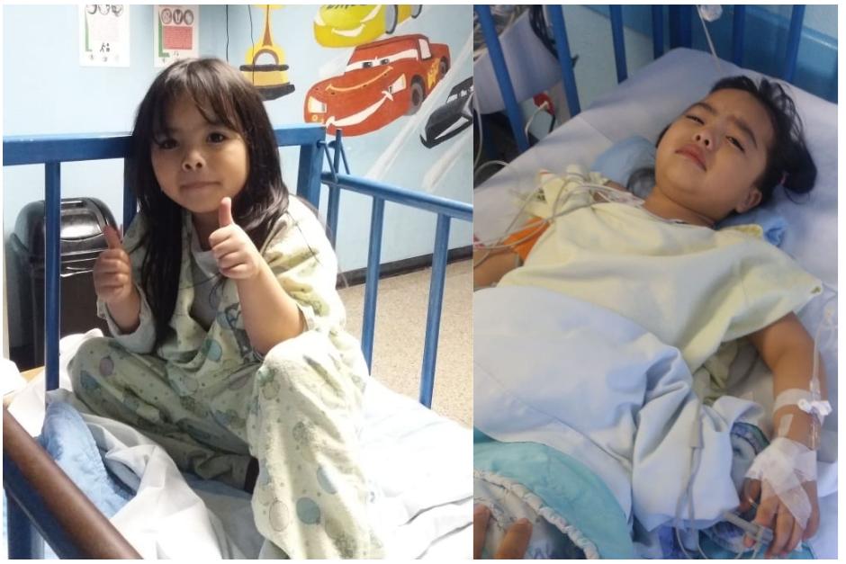 Tu puedes ayudarla a superar una cirugía de corazón abierto. (Foto: Cortesía familia) 