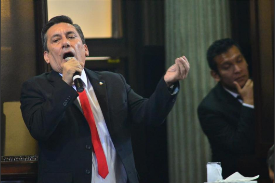 El ahora diputado independiente es señalado por el financiamiento que recibió Líder, durante la campaña electoral de 2015, cuando él fungía como secretario general del partido. (Foto: Archivo/Soy502)