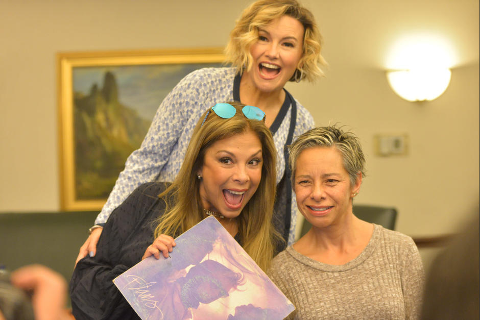 Ilse, Ivonne y Mimí visitaron Guatemala para compartir sus éxitos. (Foto: Jesús Alfonso/Soy502) 