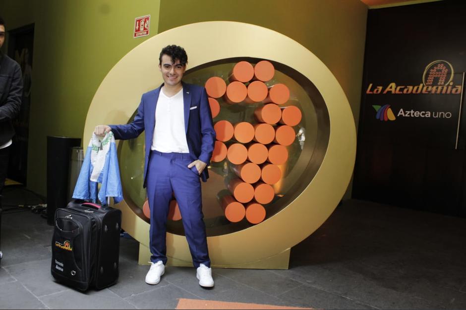 El guatemalteco espera llenar las expectativas en su debut oficial en La Academia. (Foto: La Academia)