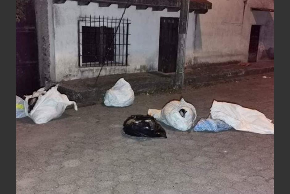 Los cuerpos se encontraban en un estado de momificación, confirmó el Inacif. (Foto: Bomberos Municipales) 