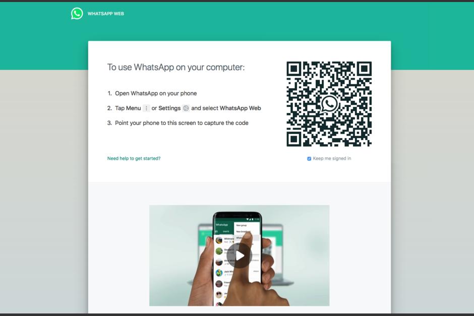 En la versión Web de Whatsapp puede ver que la configuración se encuentra en inglés desde hace varias horas. (Foto: Whatsapp Web)