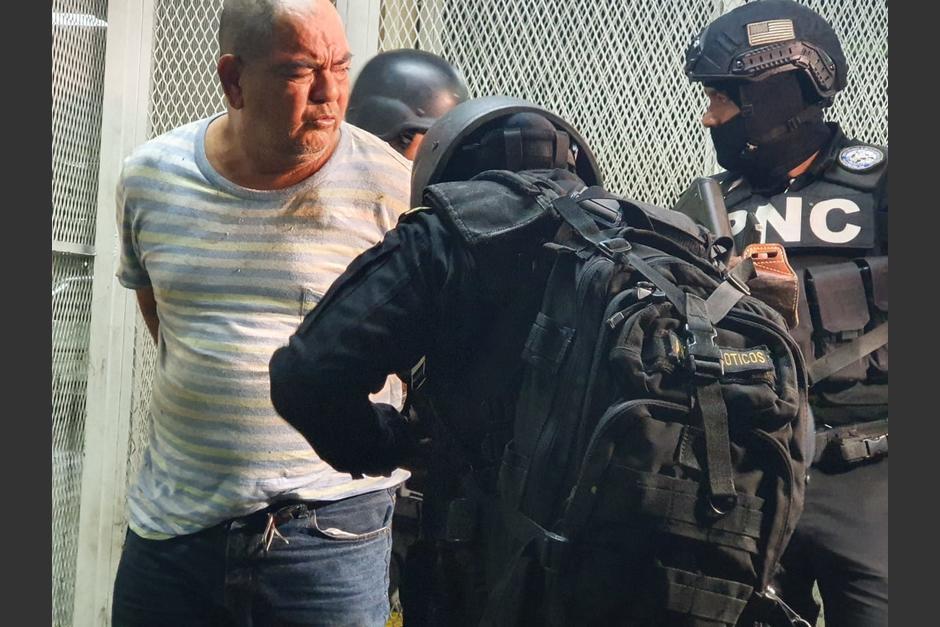 El supuesto narcotraficante Haroldo Lorenzana fue detenido el 14 de noviembre. (Foto: Archivo/Soy502)