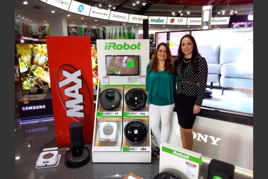 Tiendas Max presenta los nuevos modelos de iRobot: Roomba i7 e i7 Plus; y la mopa robótica Braava jet M6. (Foto: Soy502)