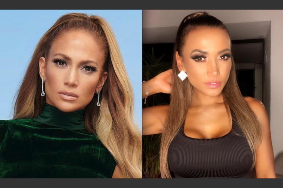 Gaby Asturias sorprendió con un look que la hizo ver como Jlo. (Foto: Instagram)