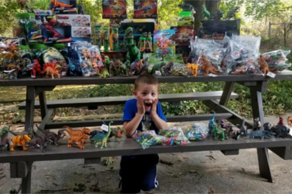 Weston donó todos los juguetes para el Hospital de Niños Penn State, en Estados Unidos. (Foto Facebook)