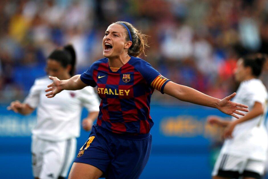 El FC Barcelona no tuvo piedad del CD Tacón, equipo que será el nuevo Real Madrid femenino y lo goleó 9-1. (Foto: Fc Barcelona)