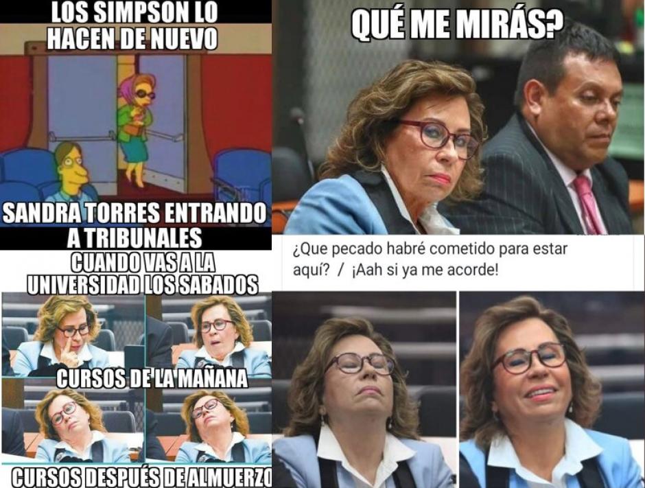 Los memes no perdona ni a Sandra Torres. (Foto: Soy502)